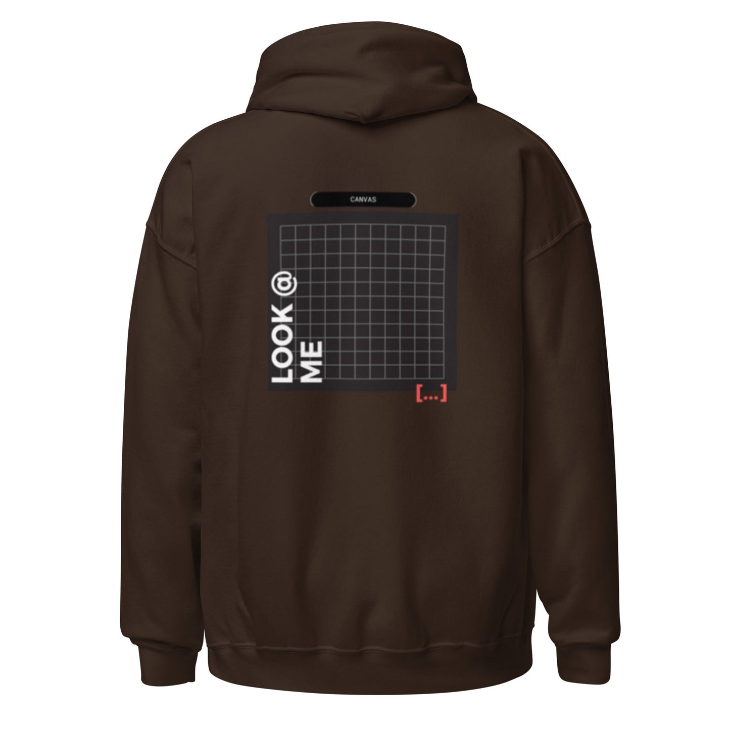 Basic - Chocolate Brown Hoodie - Black Canvas - TME - Thisisme Tme