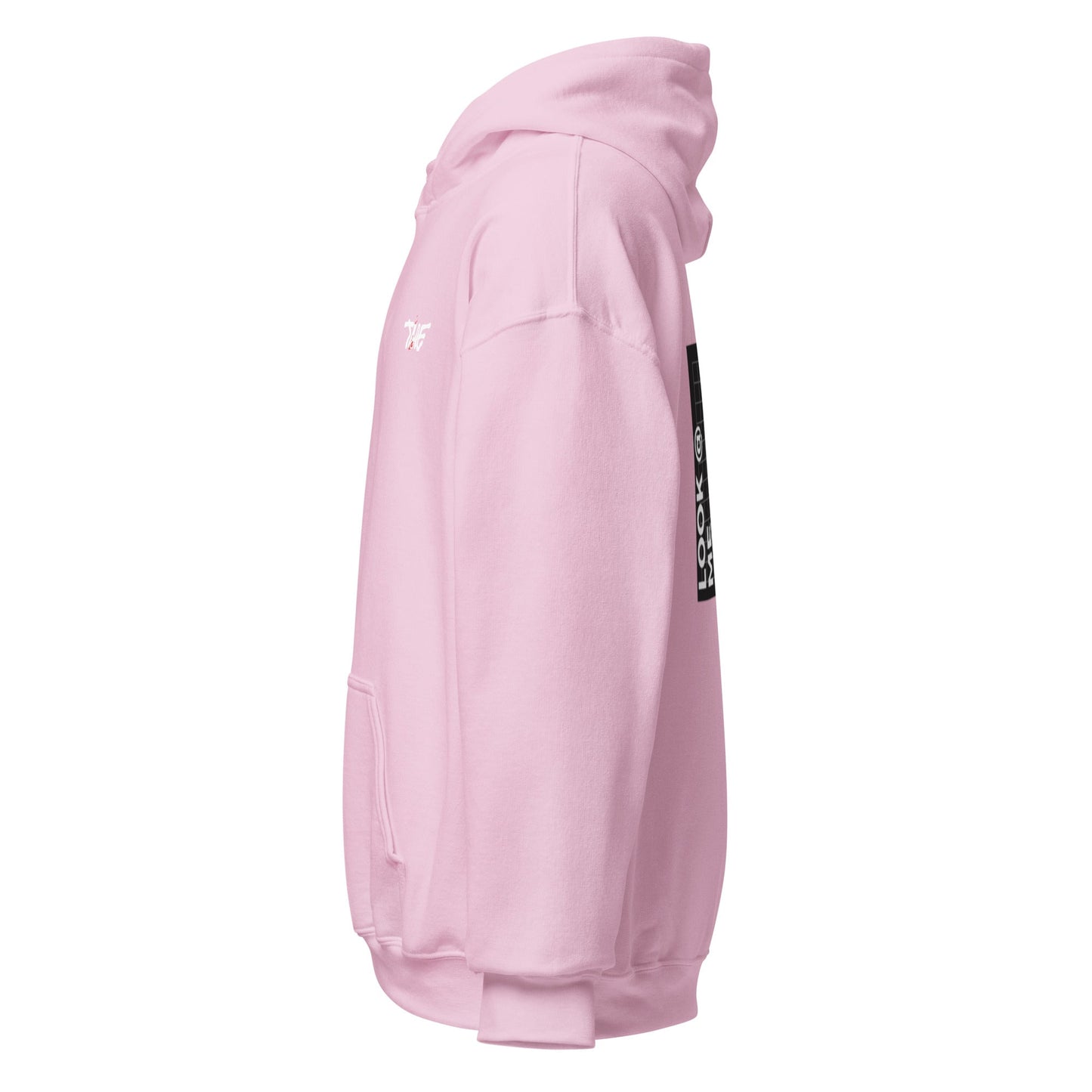 Basic - Cotton Candy Pink Hoodie - Black Canvas - TME - Thisisme Tme