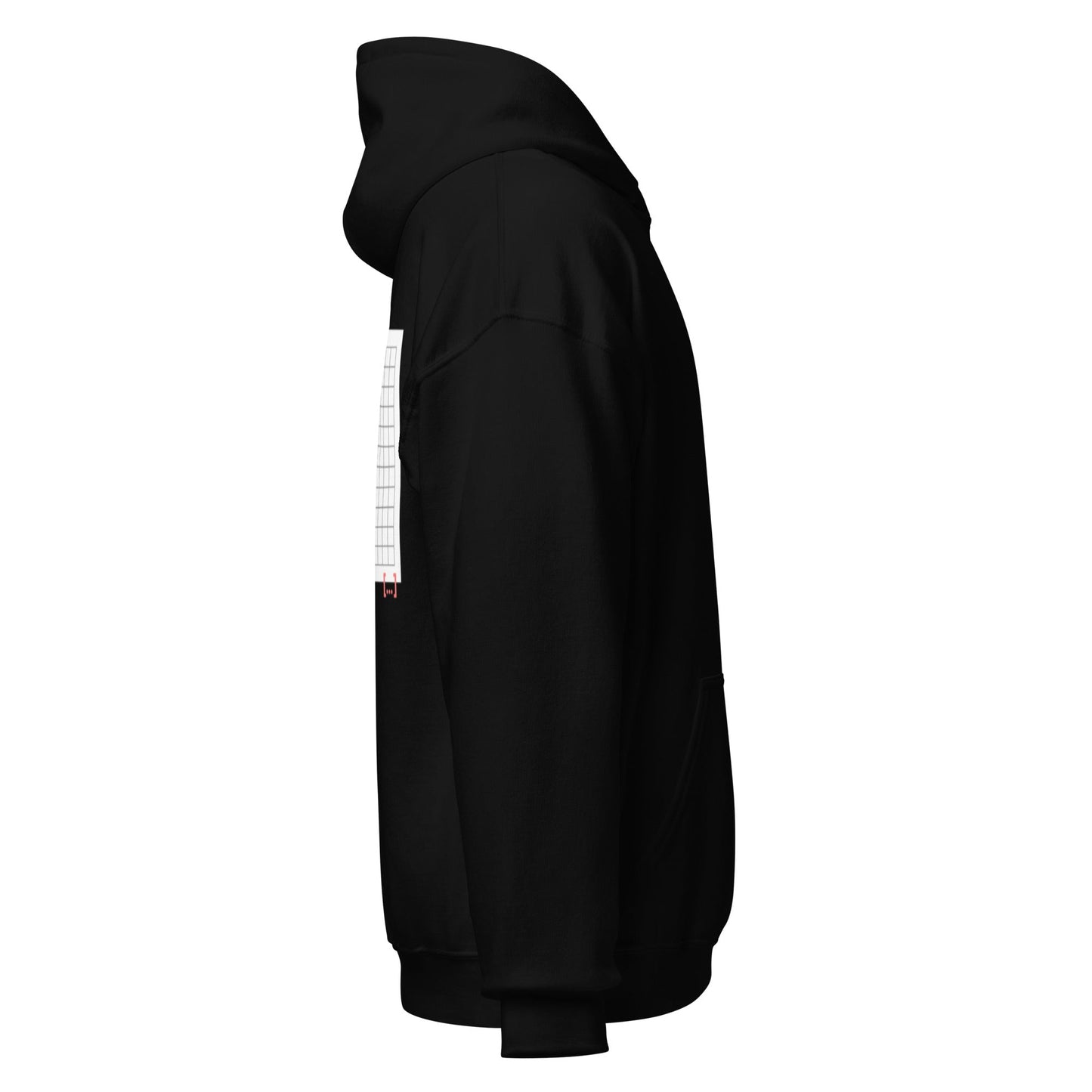 Basic - Night Black Hoodie - White Canvas - TME - Thisisme Tme