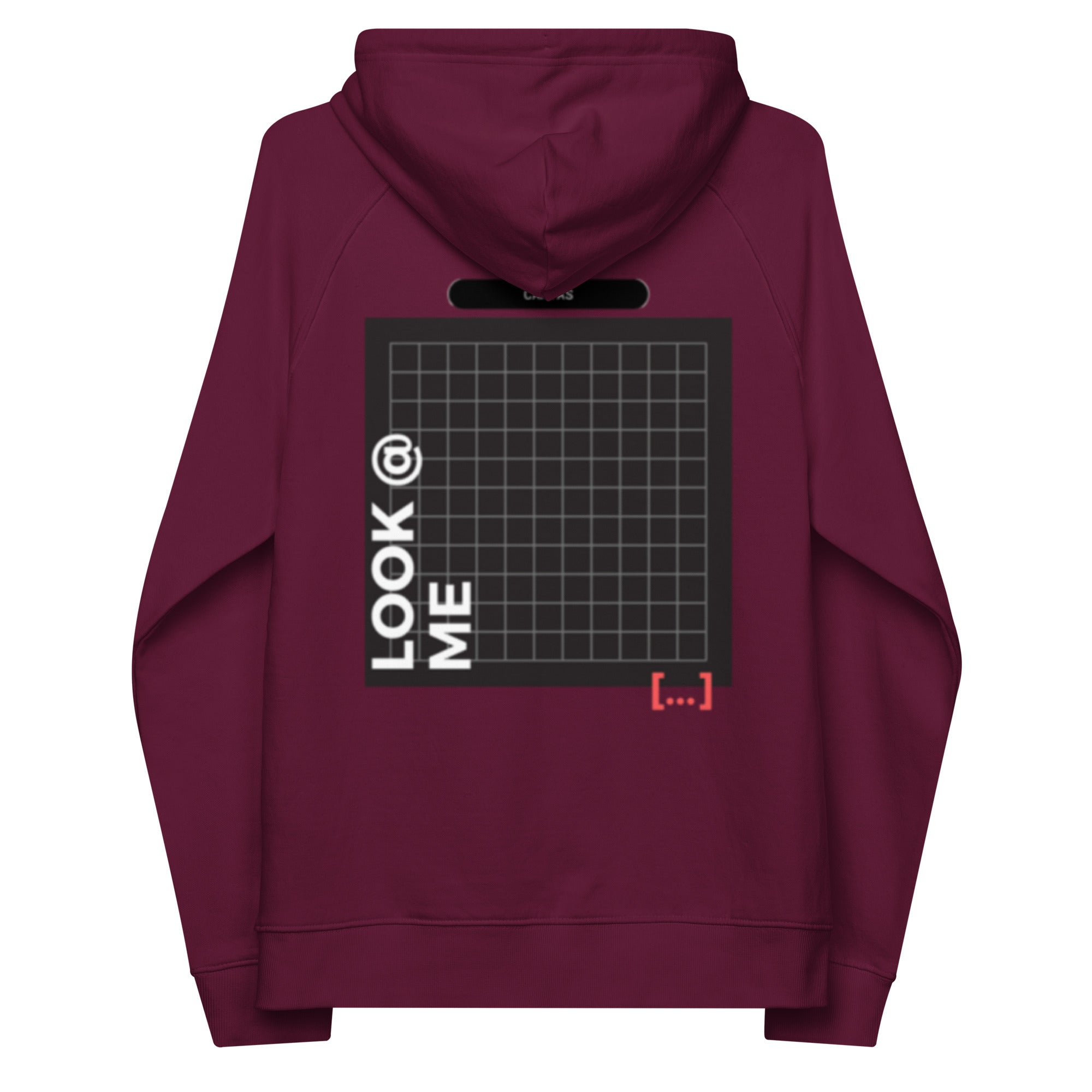 Premium - Burgundy Red Hoodie - Big Black Canvas – TME - Thisisme Tme