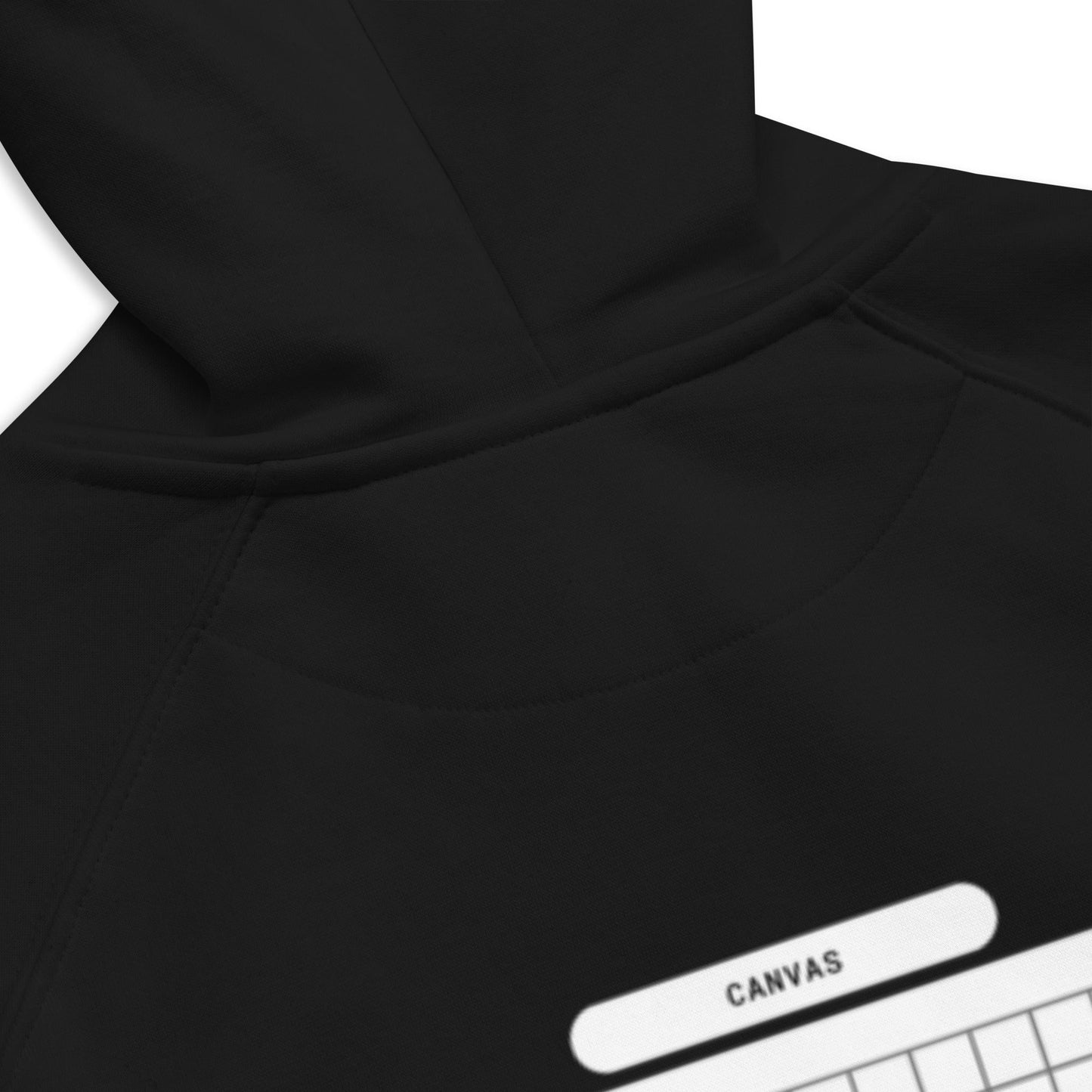 Big White Canvas - Night Black Hoodie - TME - Thisisme Tme