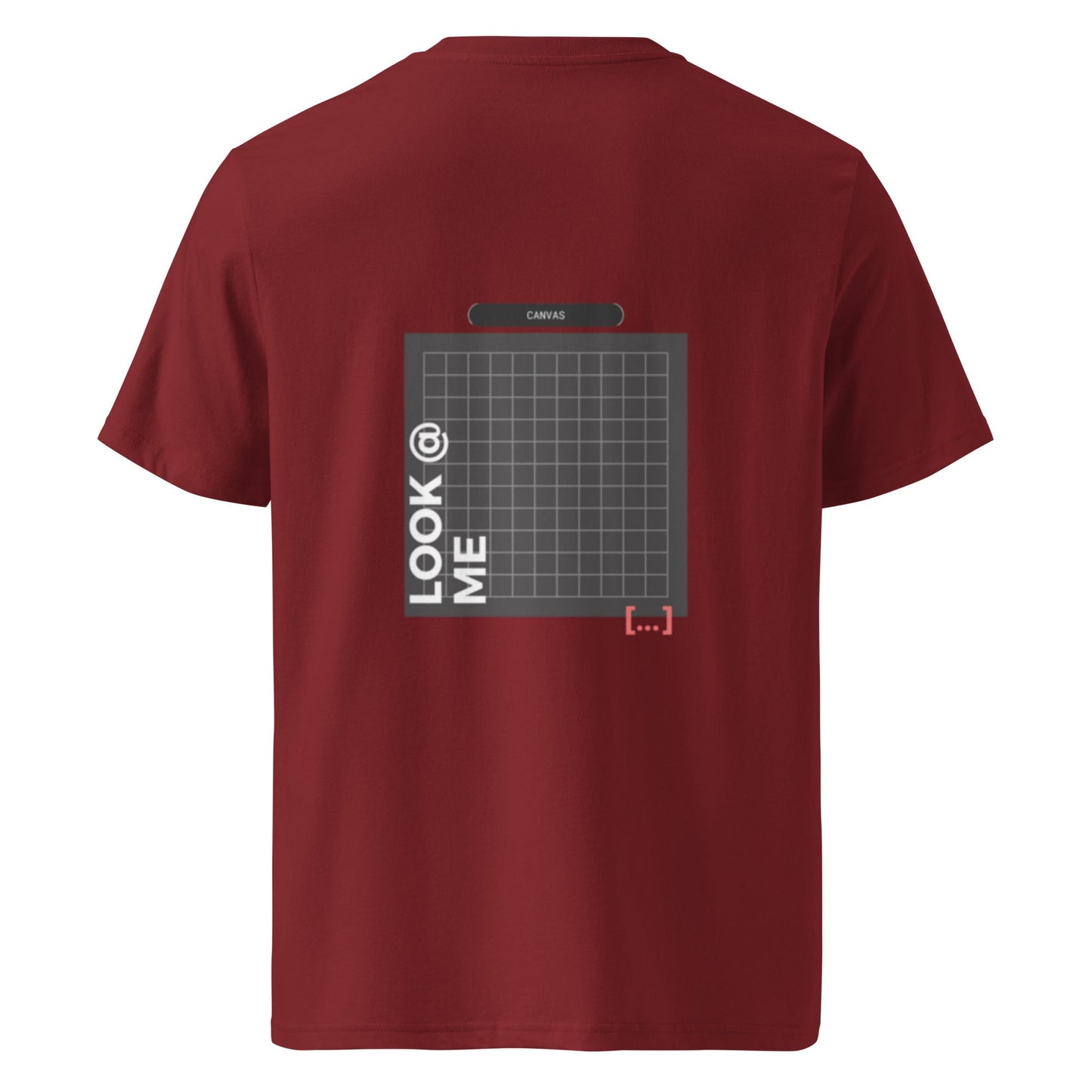 Premium - Bordeaux Red T-Shirt - Black Canvas - TME - Thisisme Tme