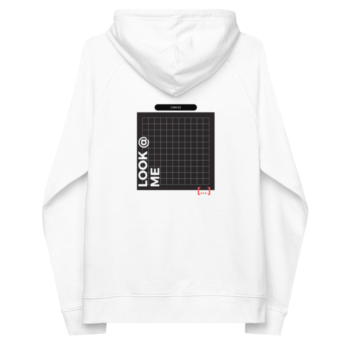Small Black Canvas - Moon White Hoodie - TME - Thisisme Tme