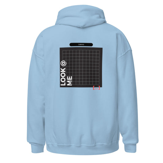 Basic - Baby Blue Hoodie - Black Canvas - TME - Thisisme Tme