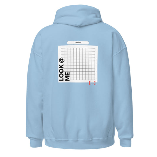 Basic - Baby Blue Hoodie - White Canvas - TME - Thisisme Tme