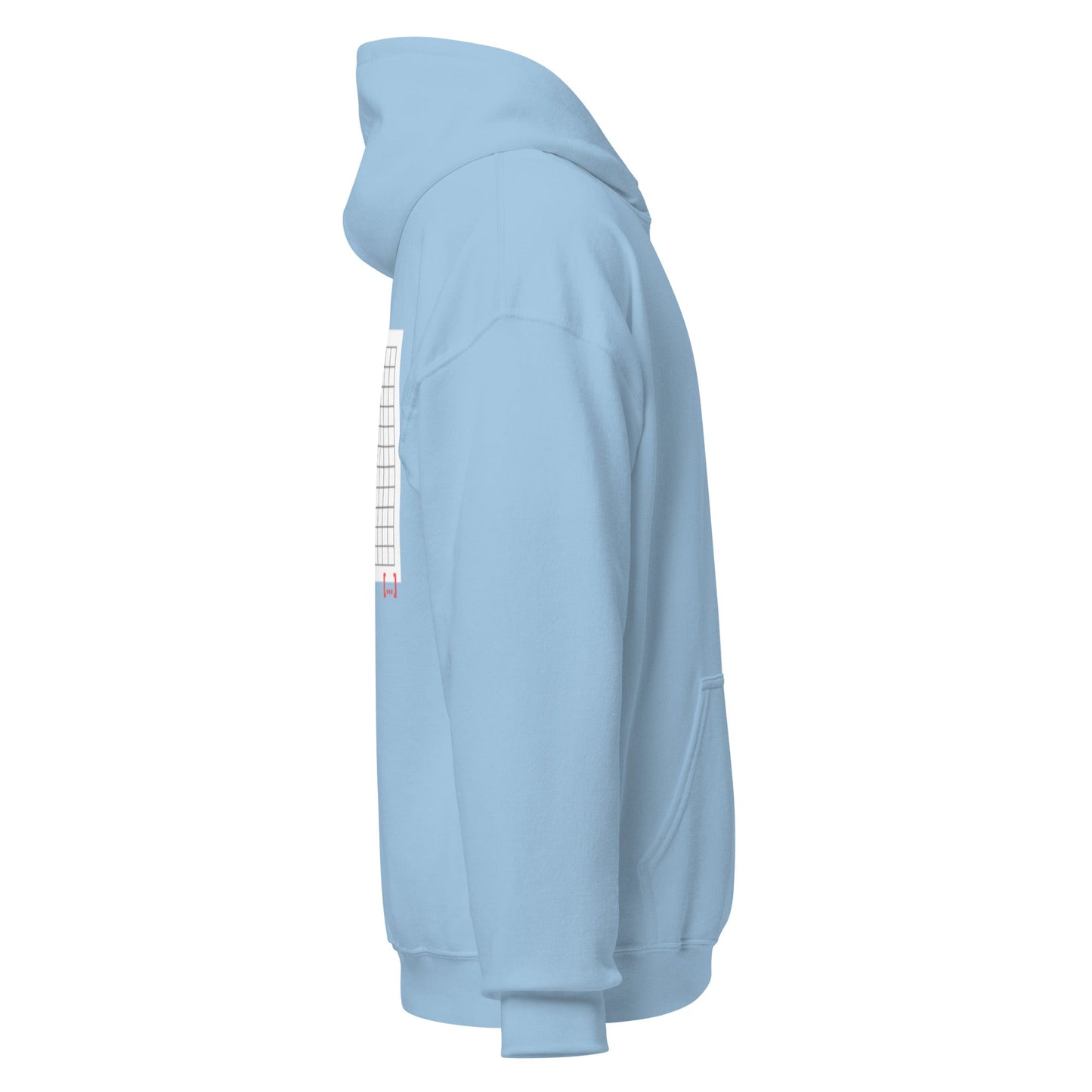 Basic - Baby Blue Hoodie - White Canvas - TME - Thisisme Tme