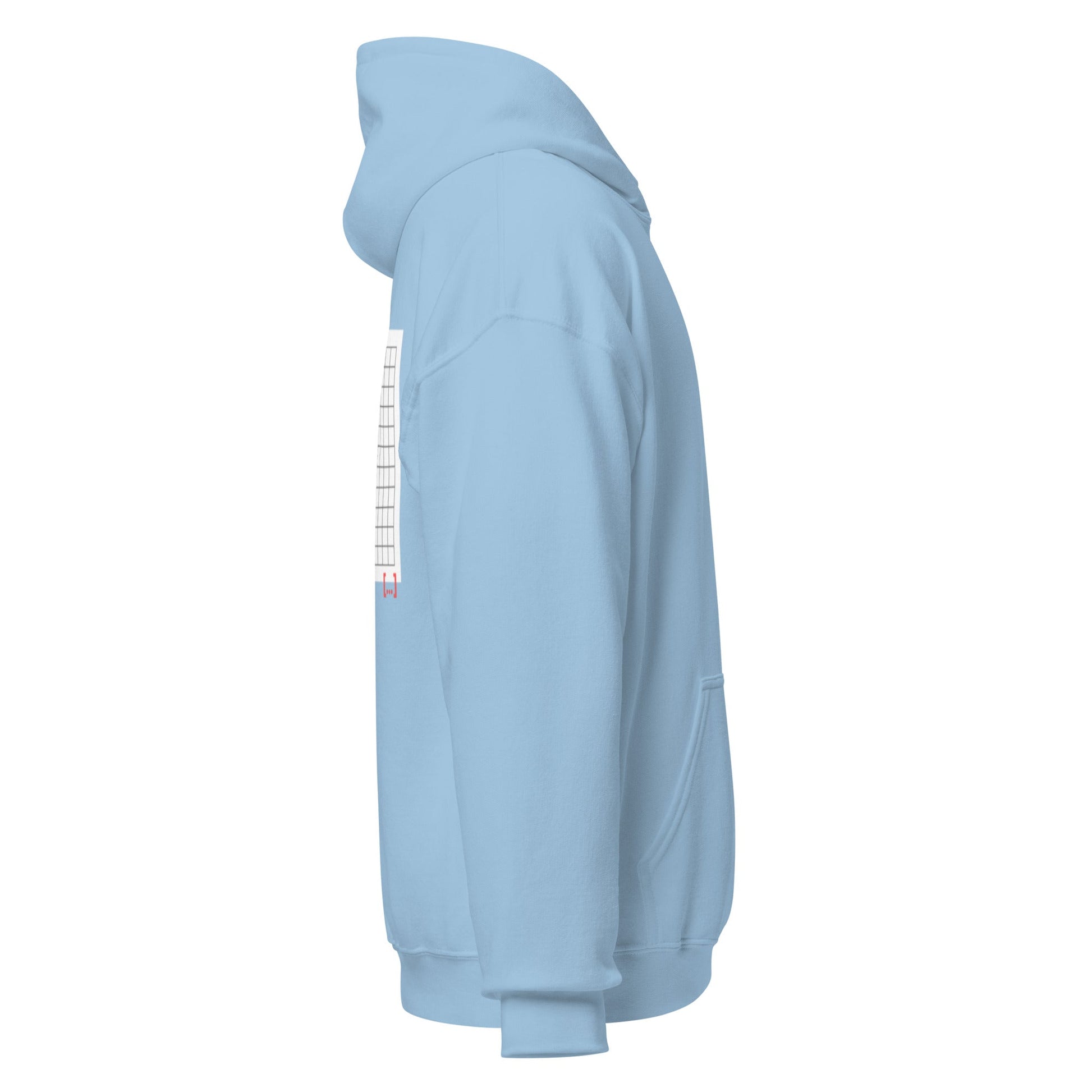Basic - Baby Blue Hoodie - White Canvas - TME - Thisisme Tme