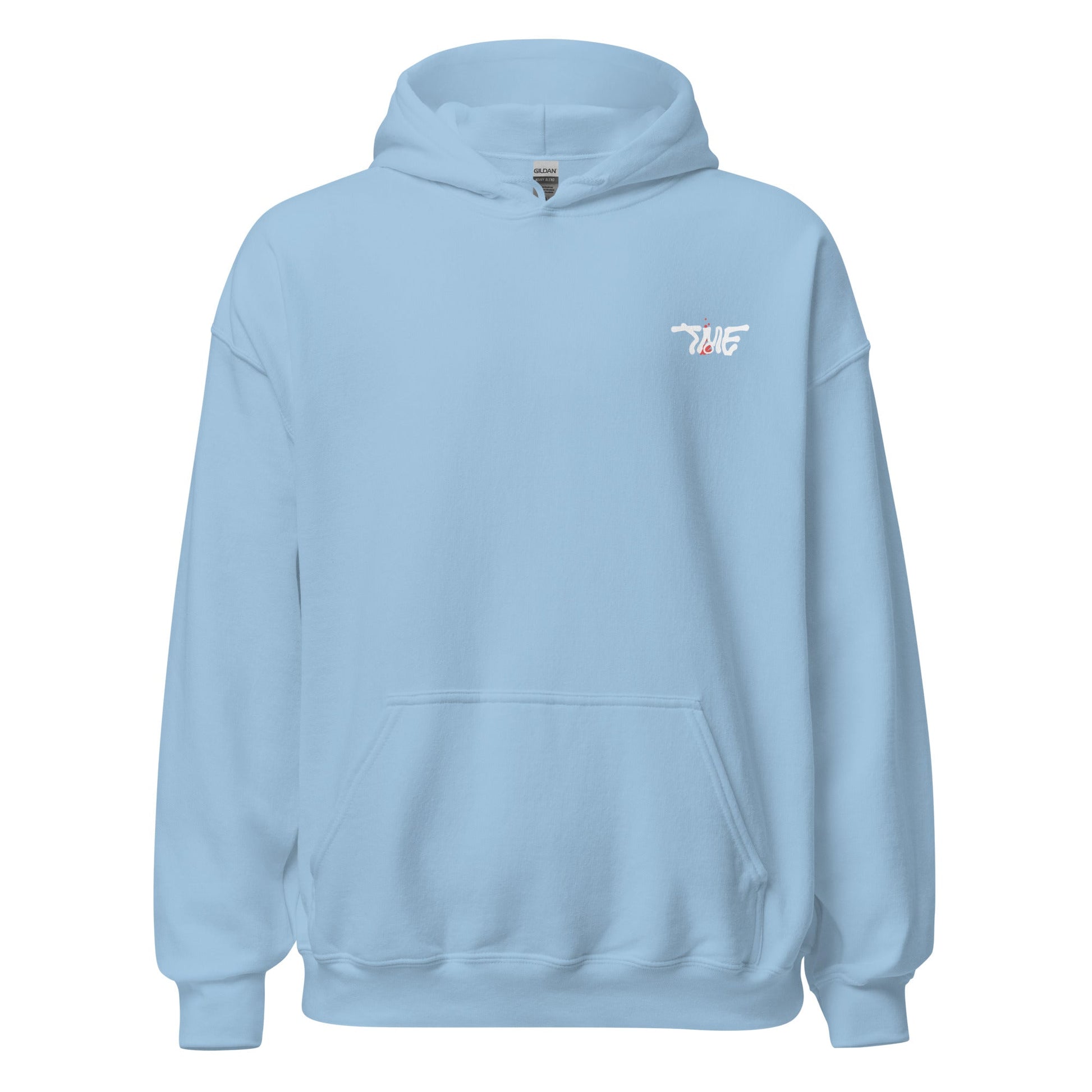 Basic - Baby Blue Hoodie - White Canvas - TME - Thisisme Tme
