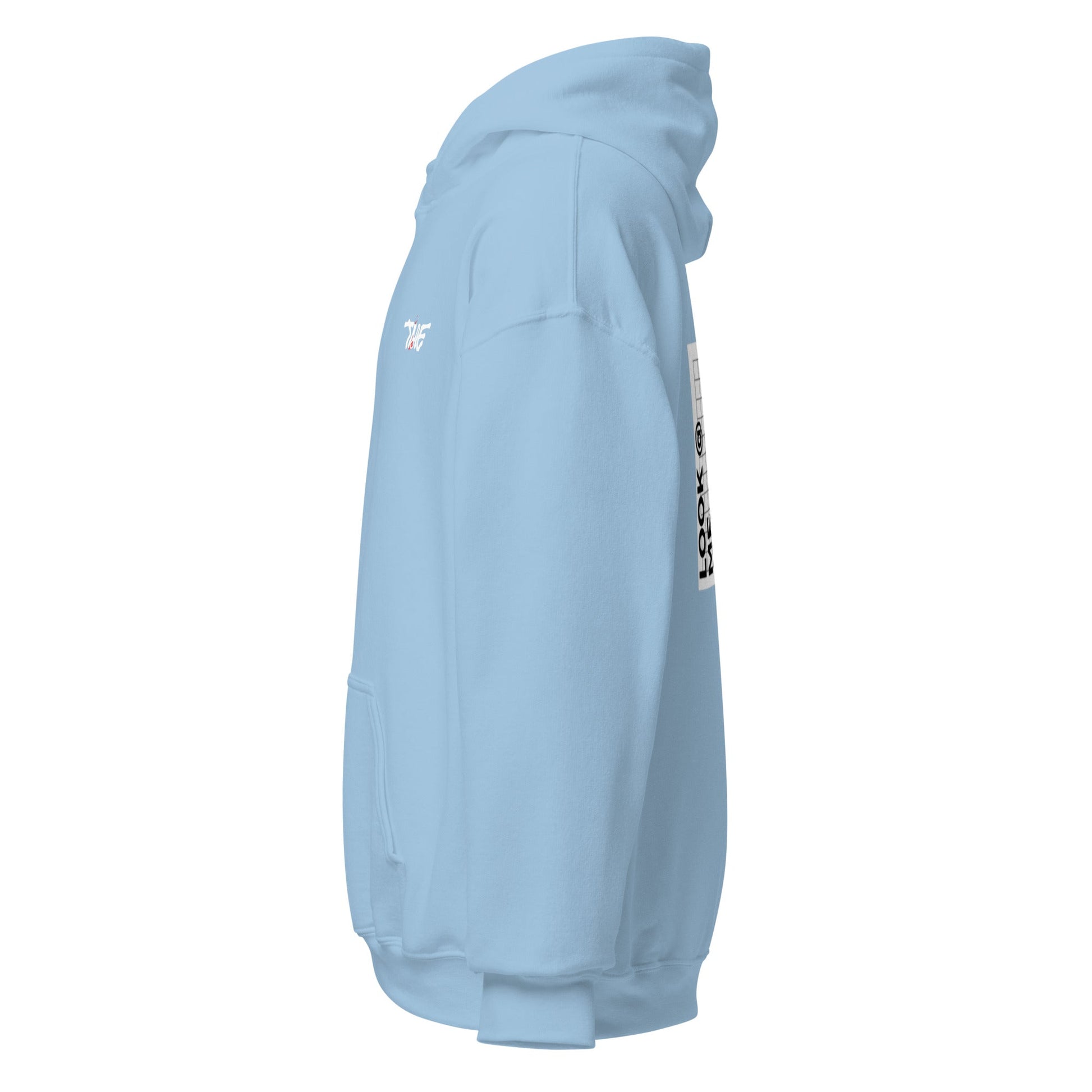Basic - Baby Blue Hoodie - White Canvas - TME - Thisisme Tme