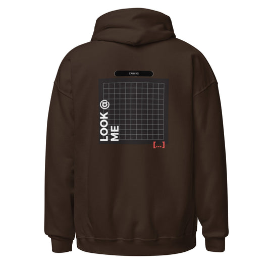 Basic - Chocolate Brown Hoodie - Black Canvas - TME - Thisisme Tme