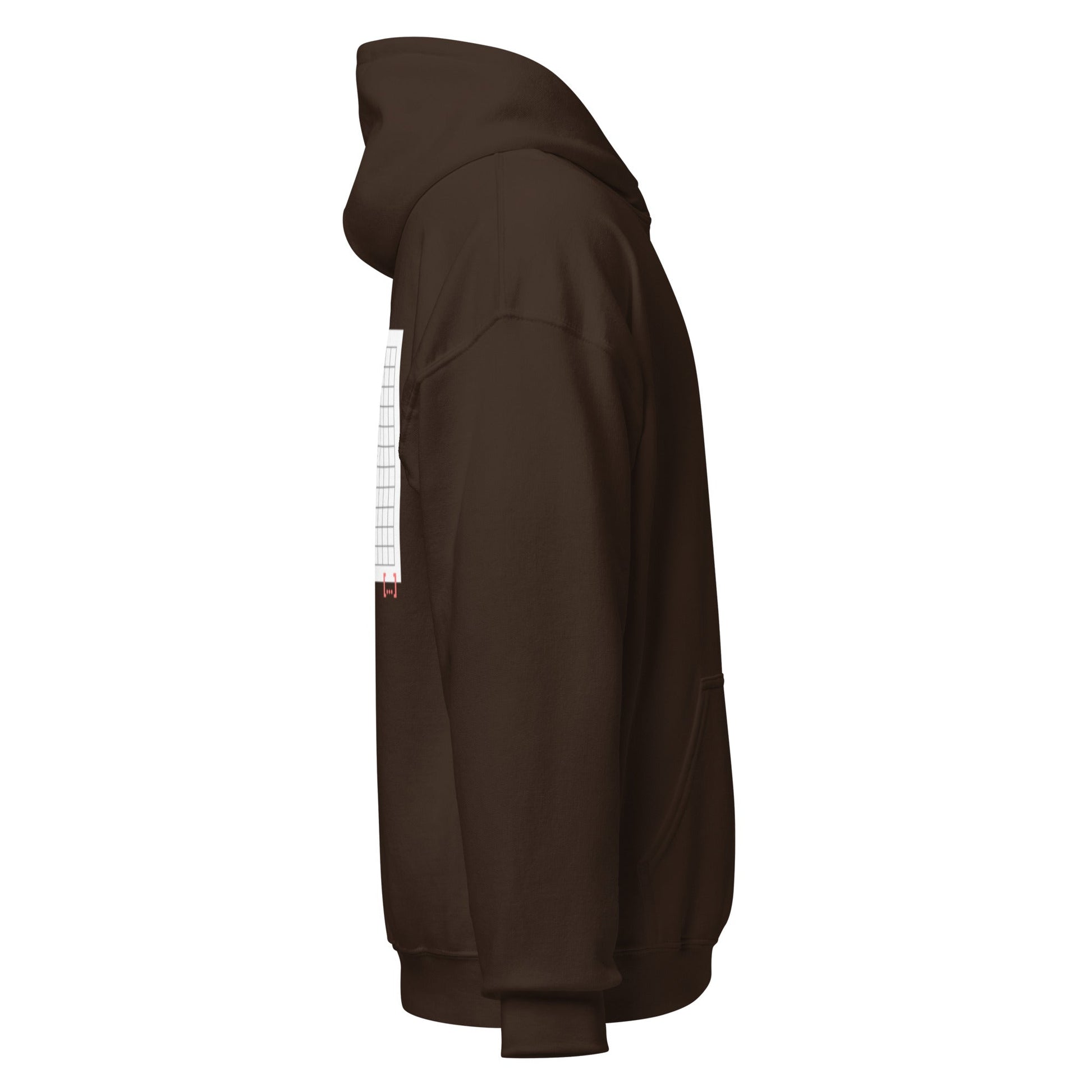 Basic - Chocolate Brown Hoodie - White Canvas - TME - Thisisme Tme