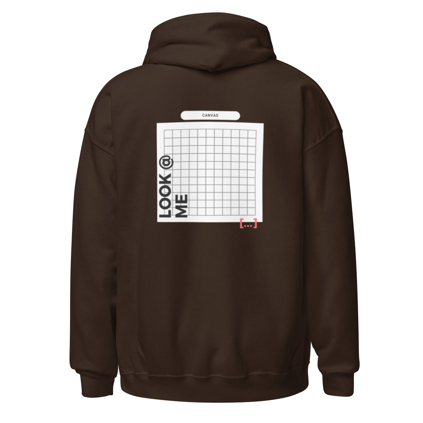 Basic - Chocolate Brown Hoodie - White Canvas - TME - Thisisme Tme