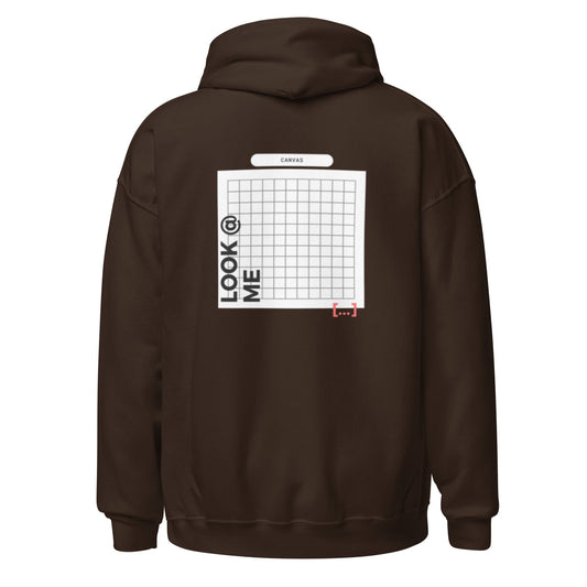 Basic - Chocolate Brown Hoodie - White Canvas - TME - Thisisme Tme
