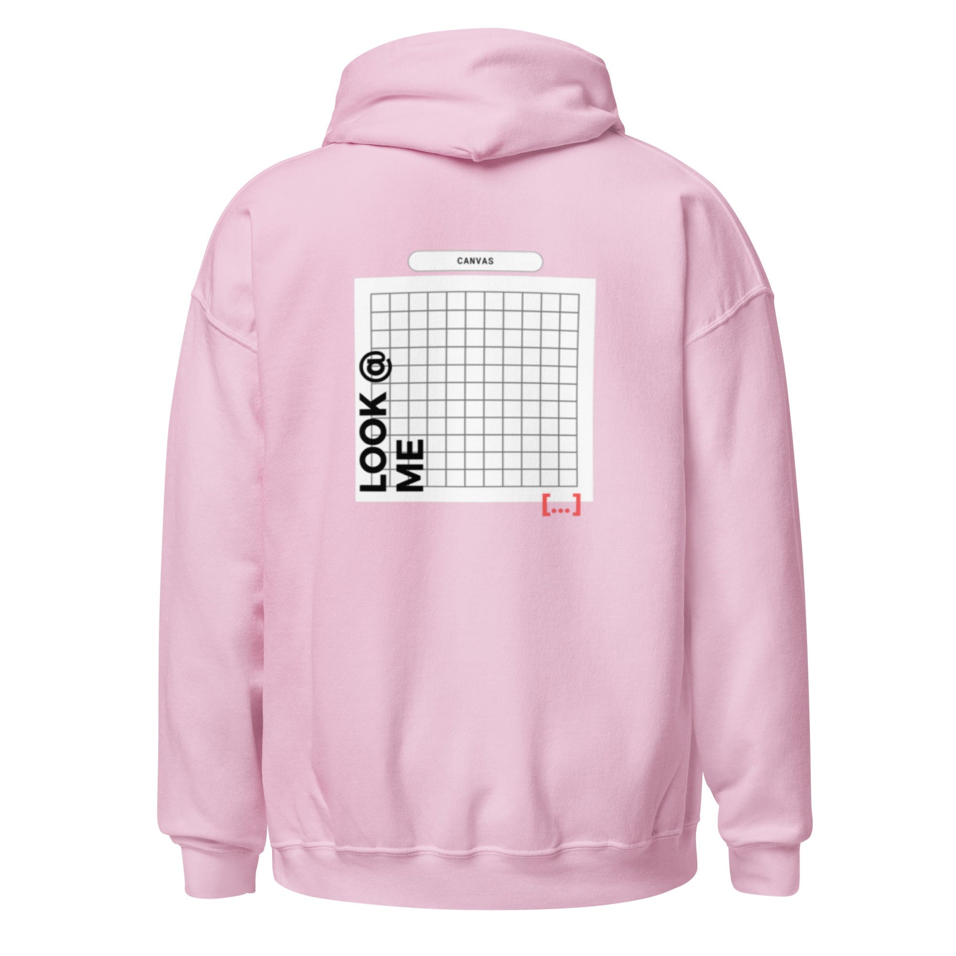 Basic - Cotton Candy Pink Hoodie - White Canvas - TME - Thisisme Tme