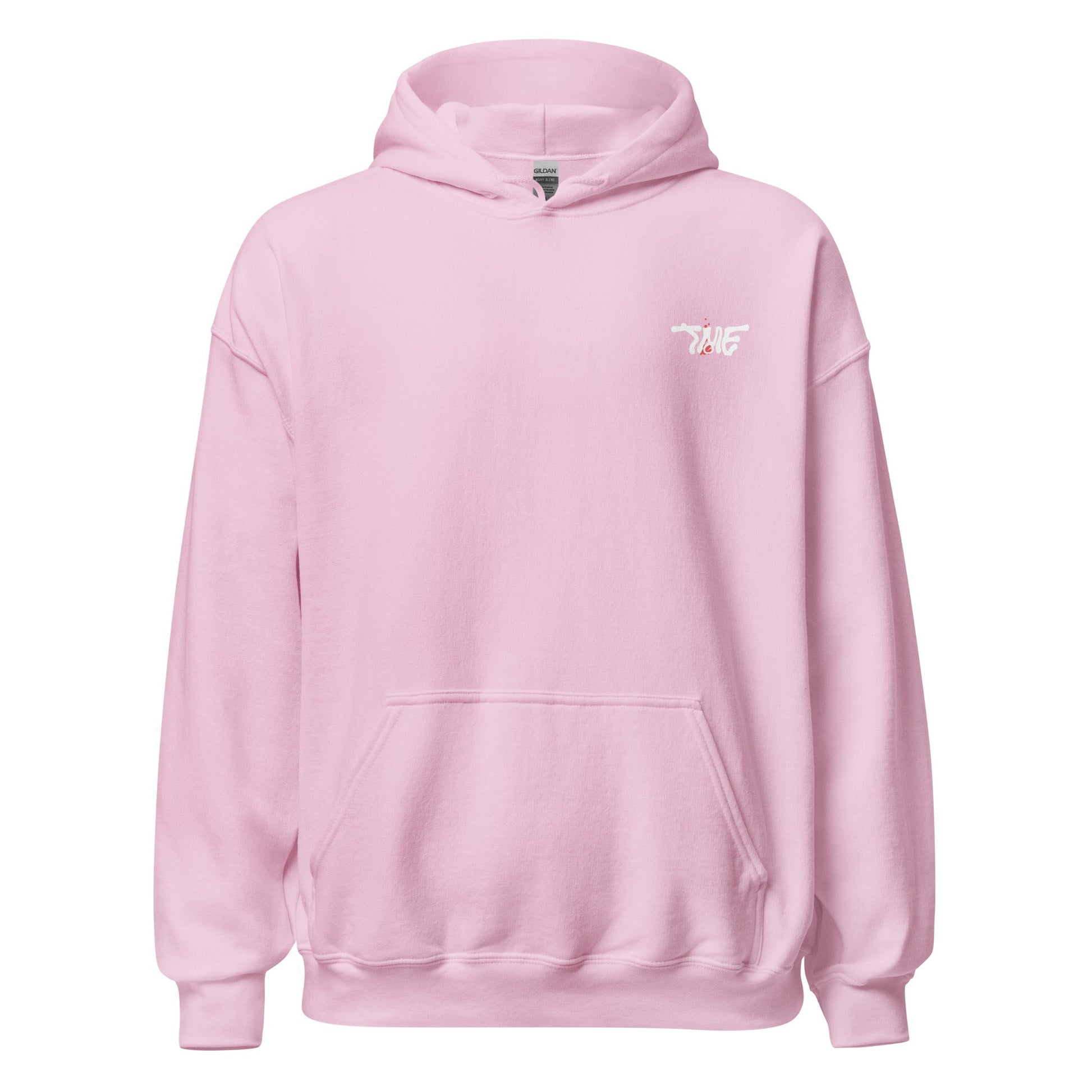 Basic - Cotton Candy Pink Hoodie - White Canvas - TME - Thisisme Tme