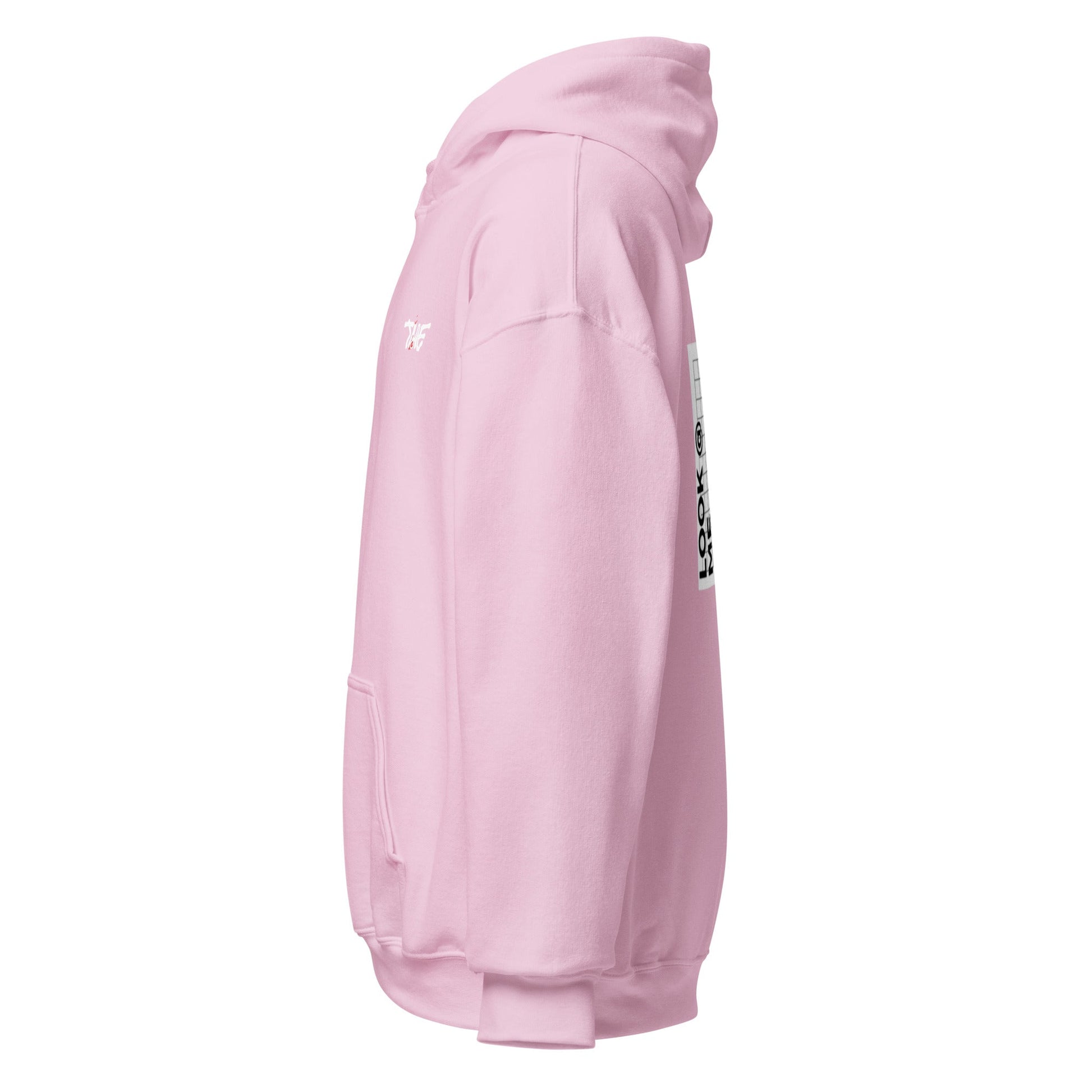 Basic - Cotton Candy Pink Hoodie - White Canvas - TME - Thisisme Tme