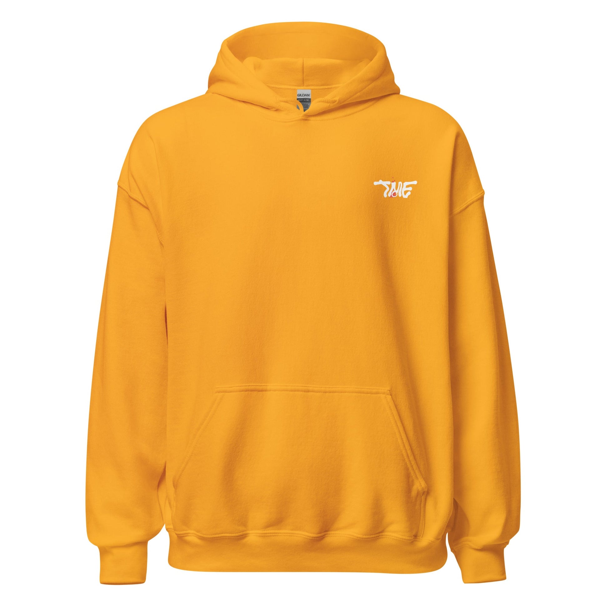 Basic - Golden Hour Yellow Hoodie - White Canvas - TME - Thisisme Tme