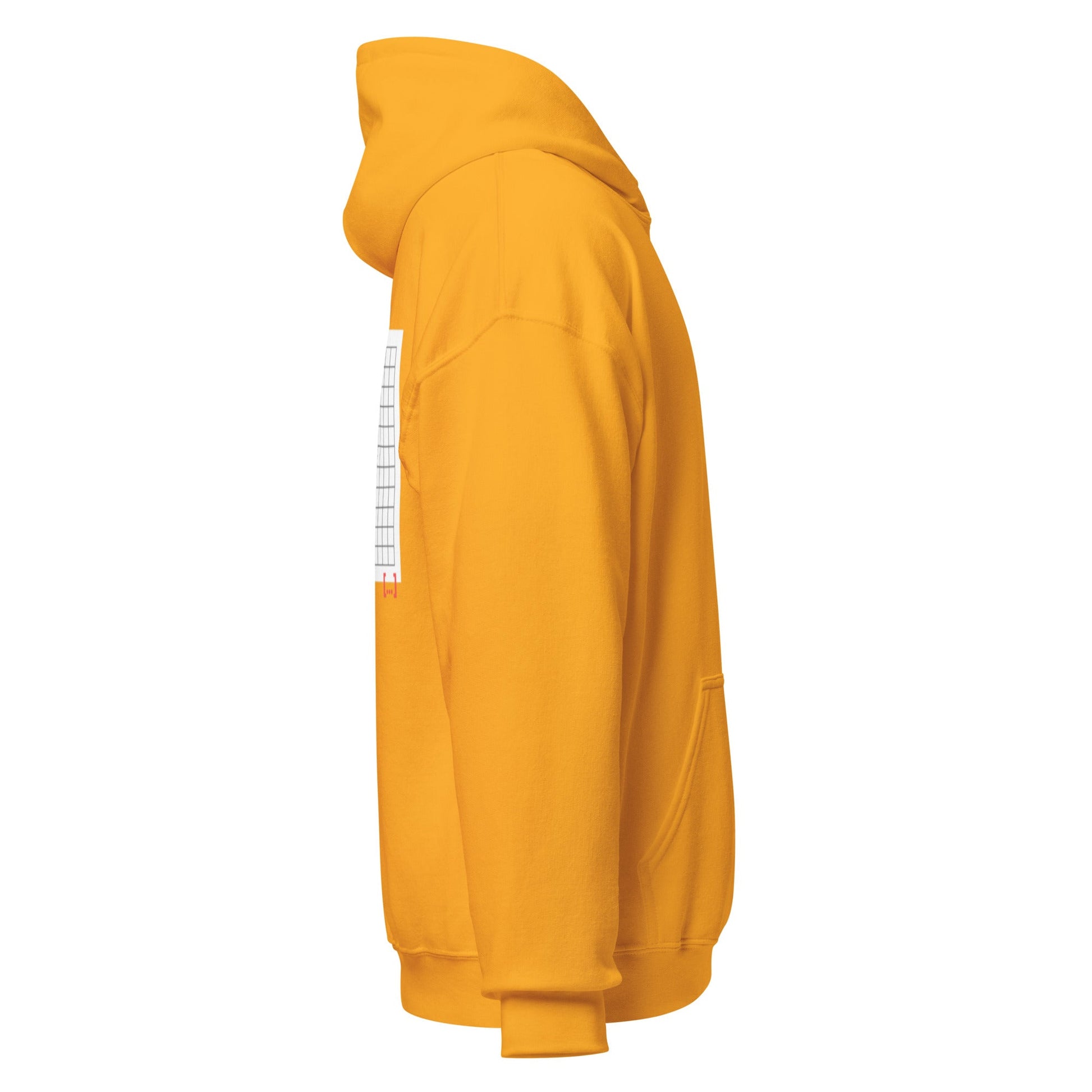 Basic - Golden Hour Yellow Hoodie - White Canvas - TME - Thisisme Tme