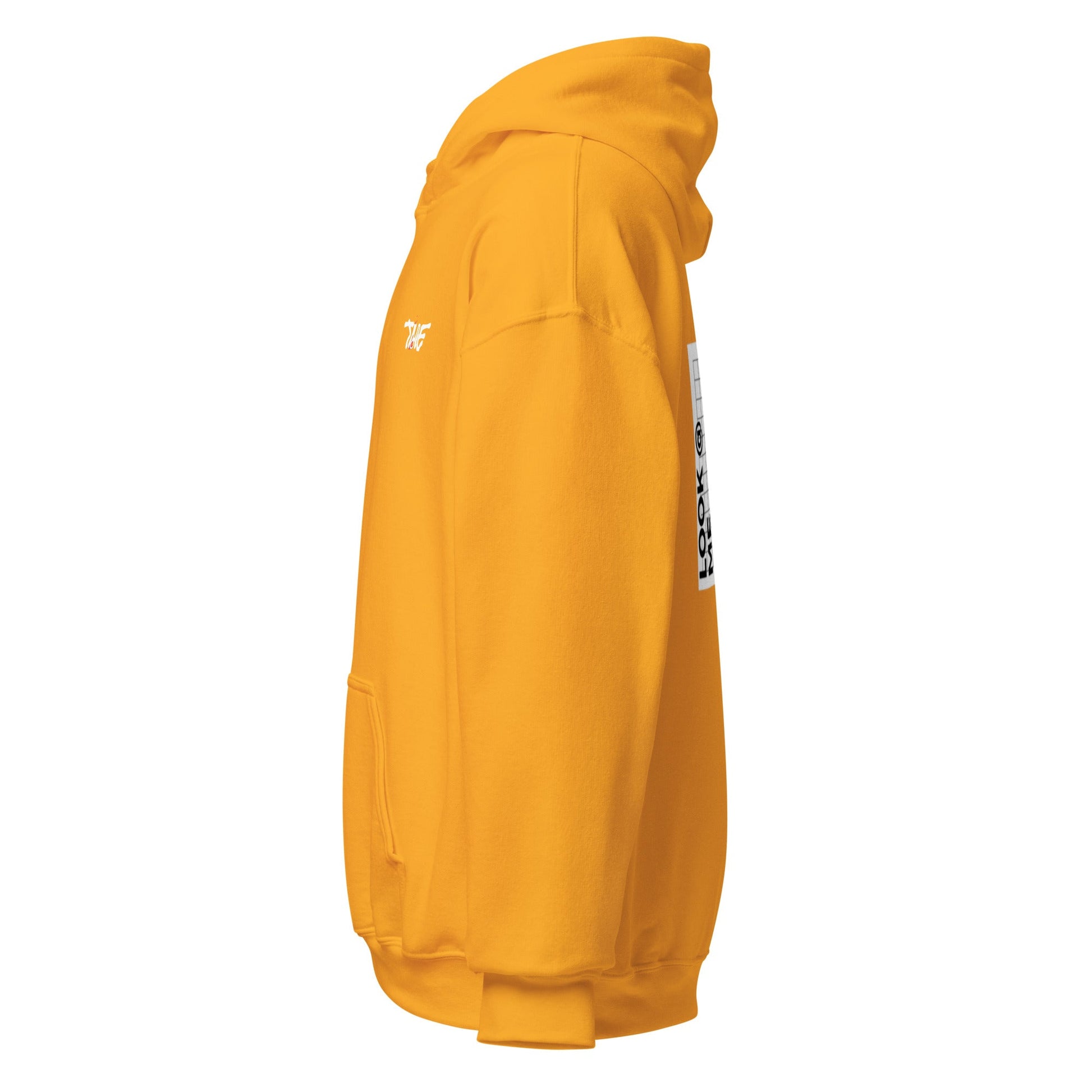 Basic - Golden Hour Yellow Hoodie - White Canvas - TME - Thisisme Tme