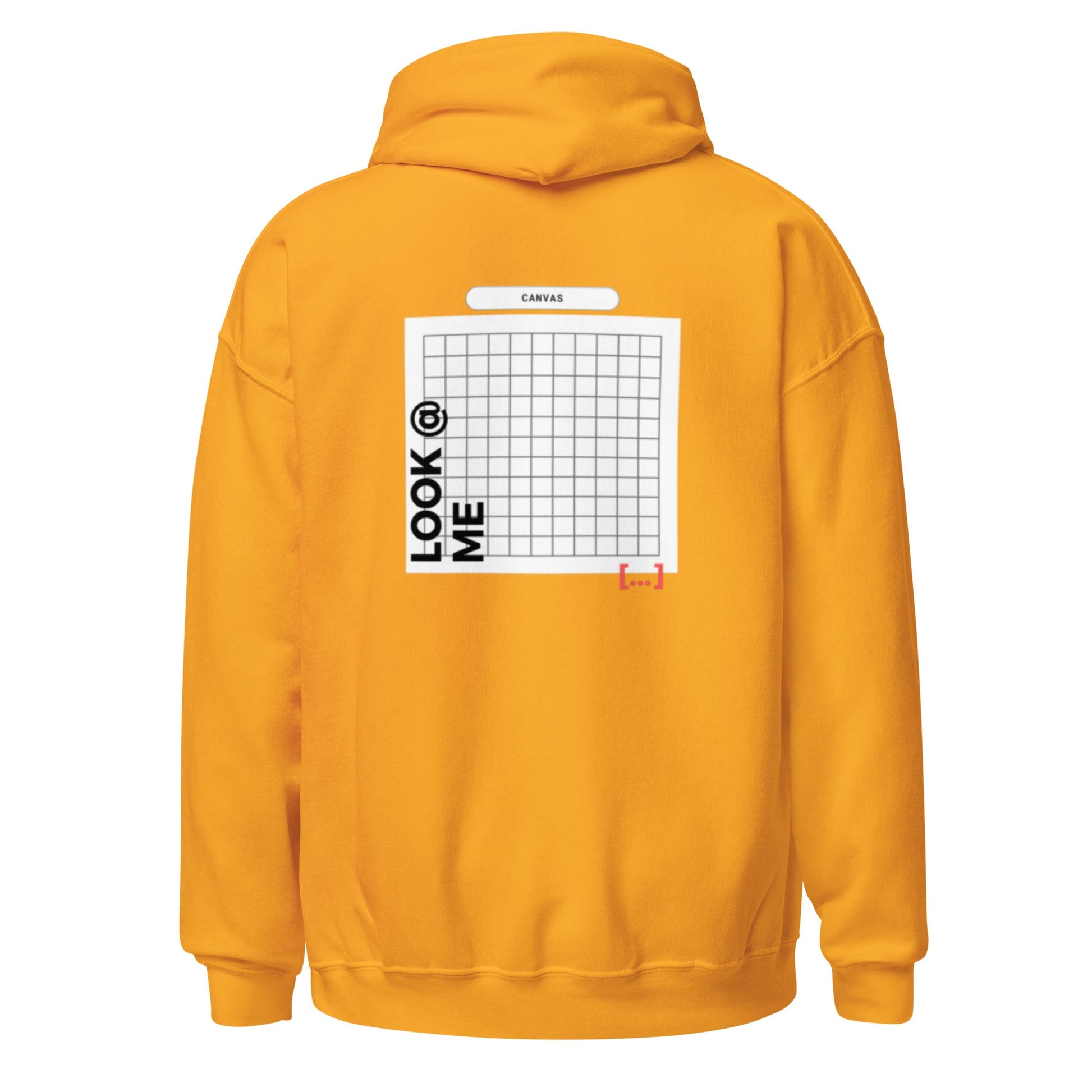 Basic - Golden Hour Yellow Hoodie - White Canvas - TME - Thisisme Tme