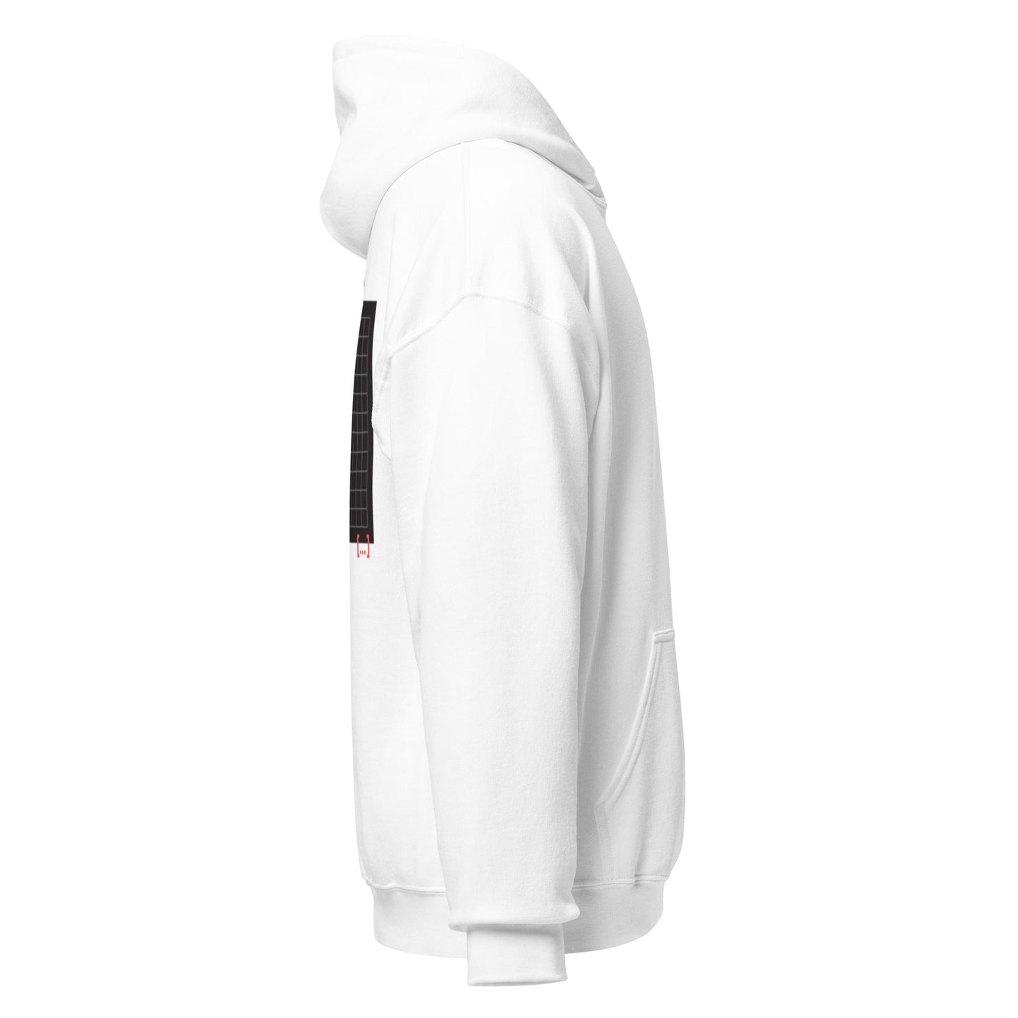 Basic - Moon White Hoodie - Black Canvas - TME - Thisisme Tme