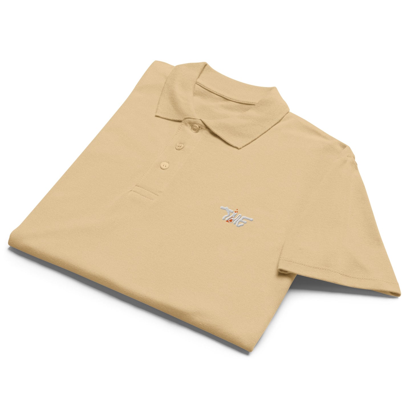 Exclusive Embroidered - Dune Beige Polo shirt - No Canvas - TME - Thisisme Tme