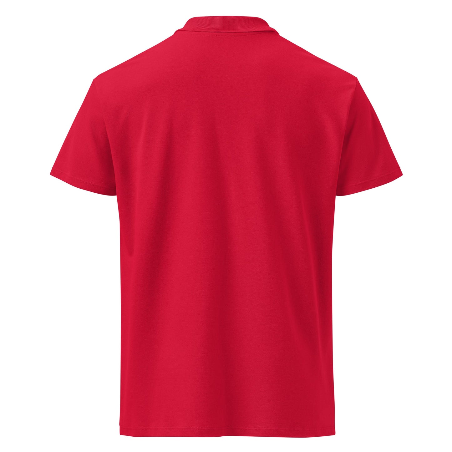 Exclusive Embroidered - Fire Red Polo shirt - No Canvas - TME - Thisisme Tme