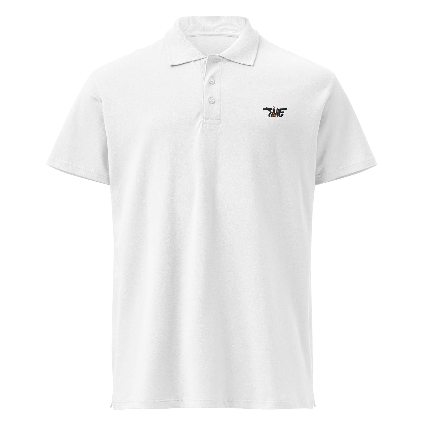Exclusive Embroidered - Moon White Polo shirt - No Canvas - TME - Thisisme Tme