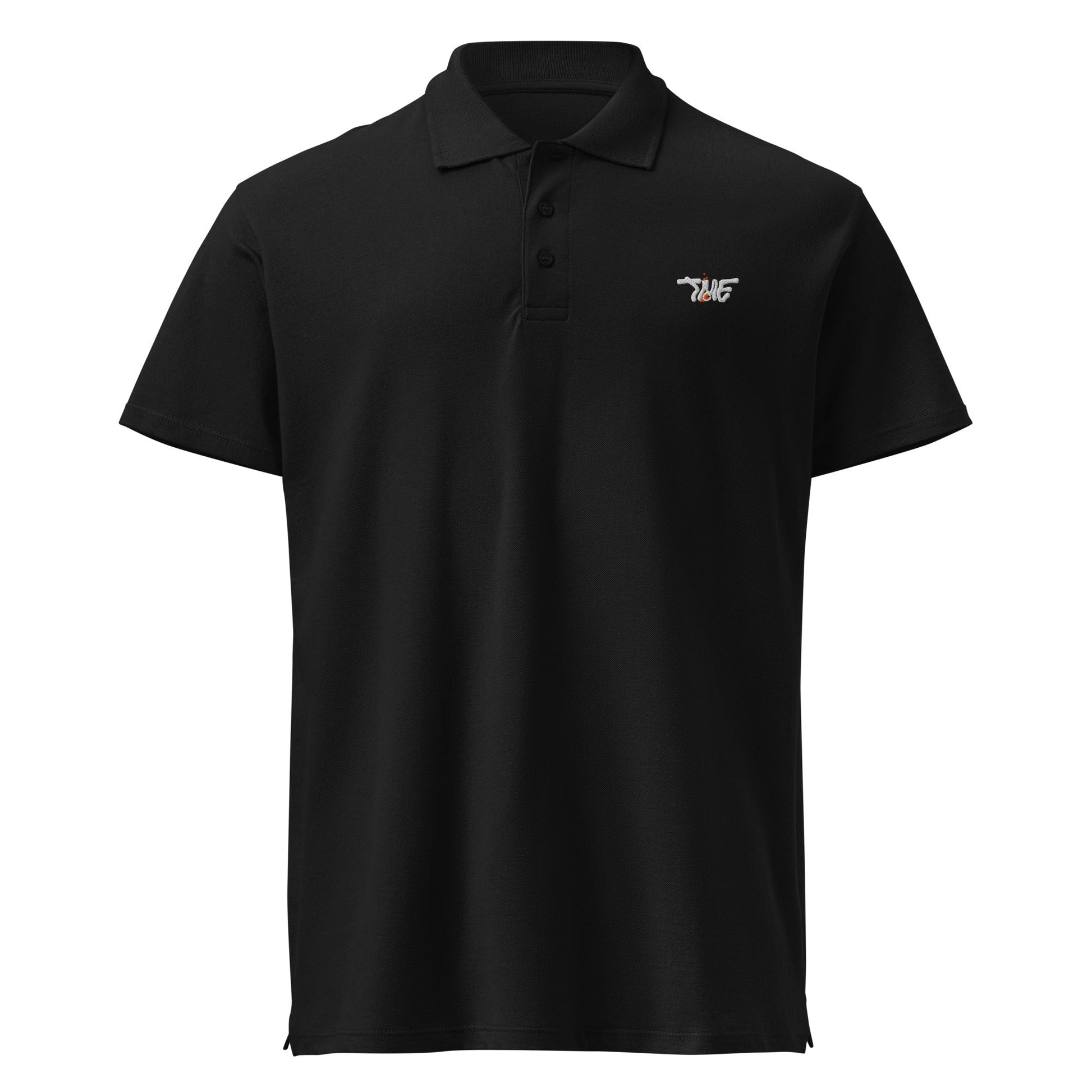 Exclusive Embroidered - Night Black Polo shirt - No Canvas - TME - Thisisme Tme