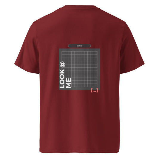 Premium - Bordeaux Red T-Shirt - Black Canvas - TME - Thisisme Tme