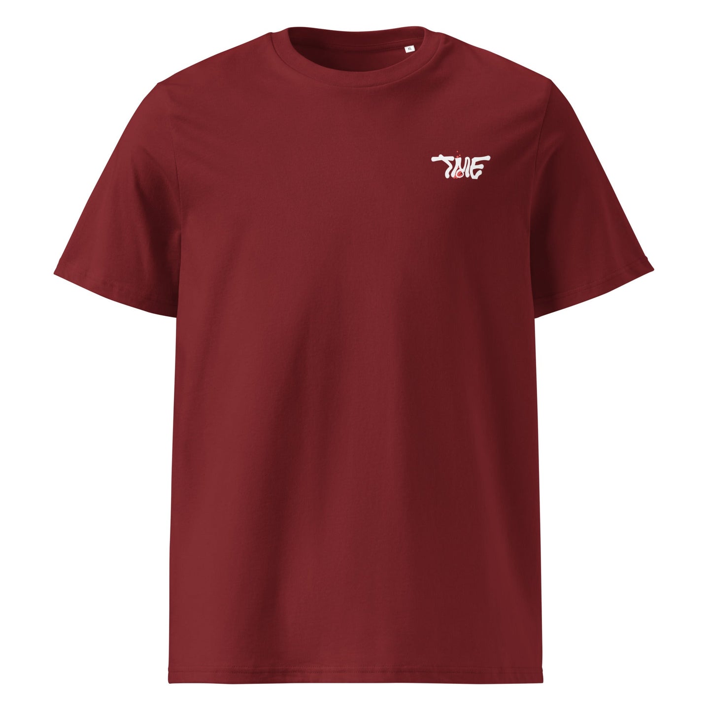 Premium - Bordeaux Red T-Shirt - White Canvas - TME - Thisisme Tme