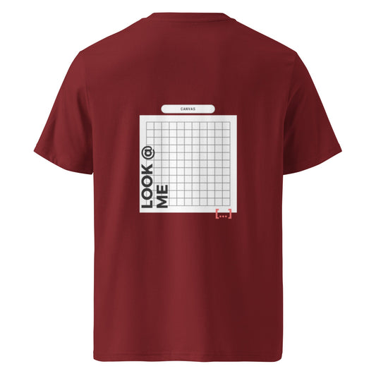 Premium - Bordeaux Red T-Shirt - White Canvas - TME - Thisisme Tme