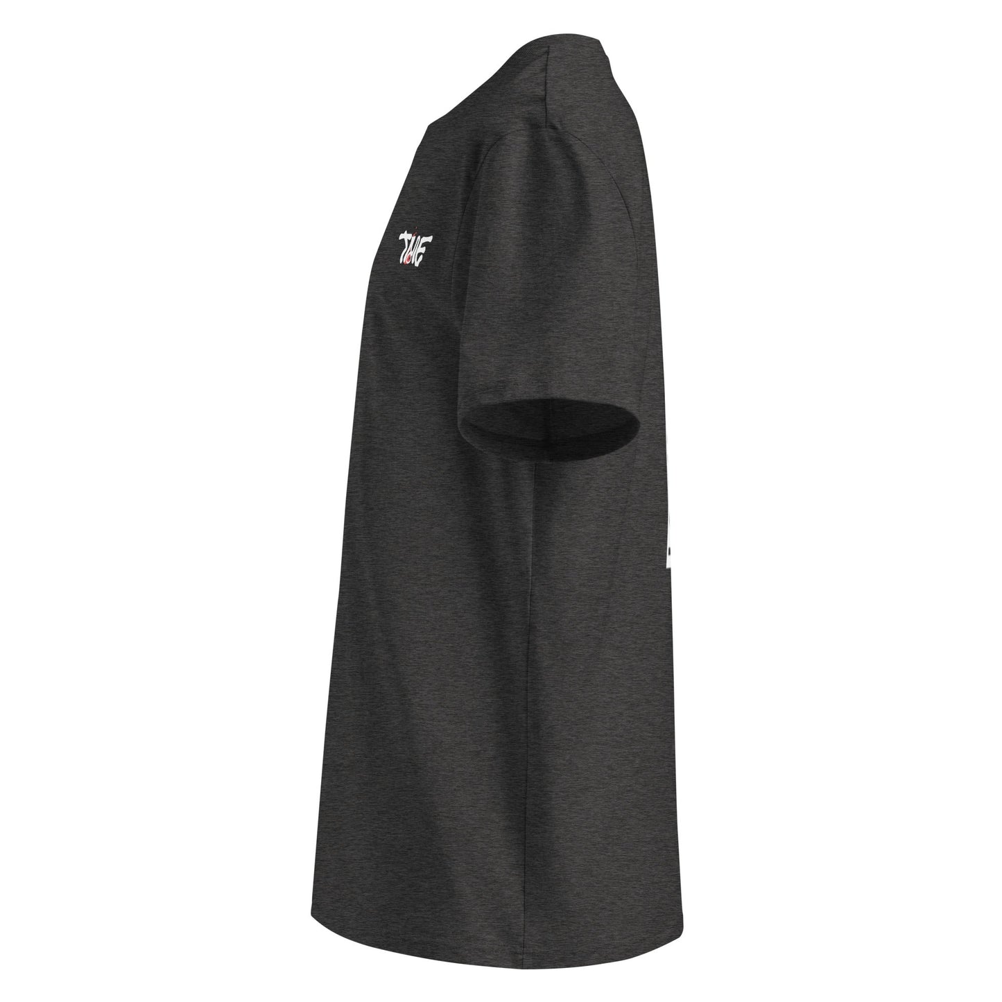 Premium - Charcoal Grey T-Shirt - White Canvas - TME - Thisisme Tme
