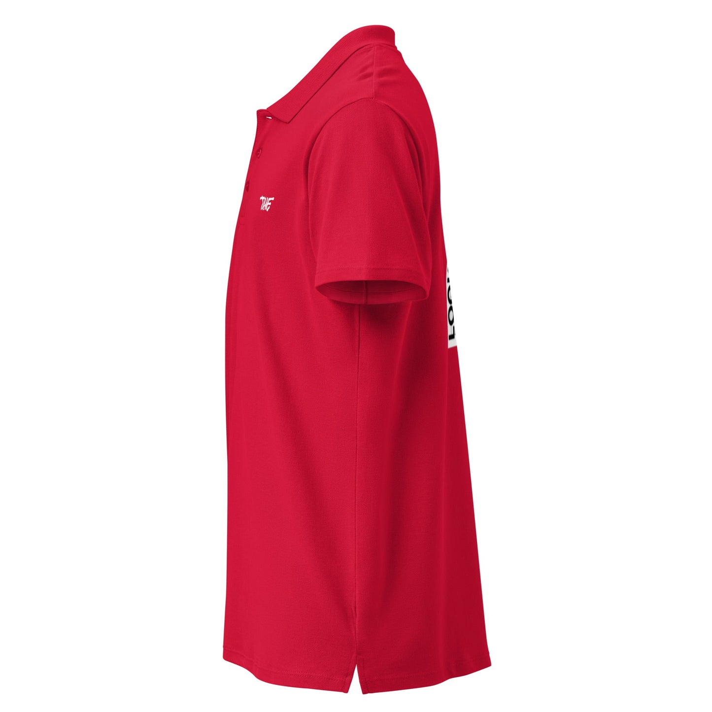 Premium - Fire Red Polo Shirt - White Canvas - TME - Thisisme Tme