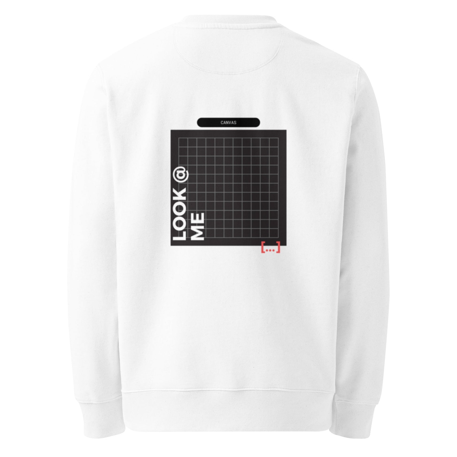 Premium - Moon White Longsleeve - Black Canvas - TME - Thisisme Tme