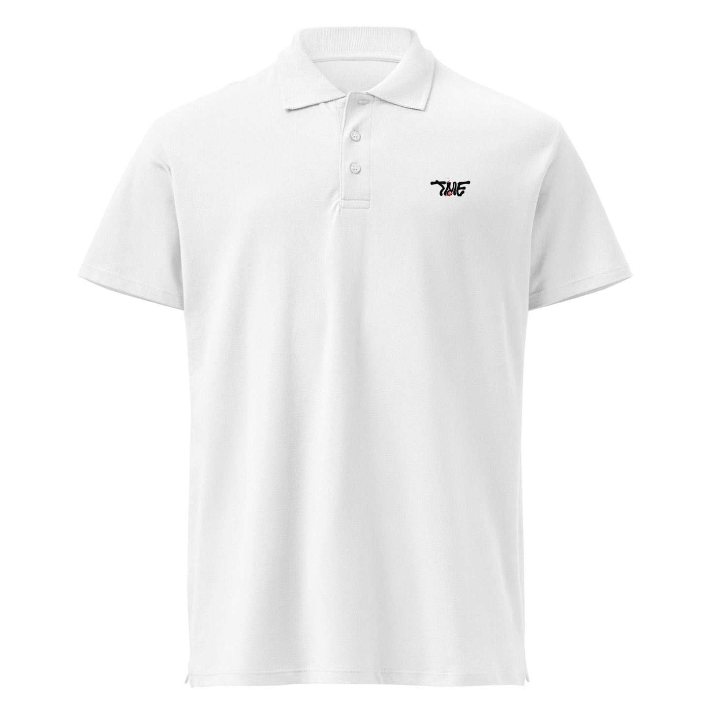 Premium - Moon White Polo Shirt - Black Canvas - TME - Thisisme Tme