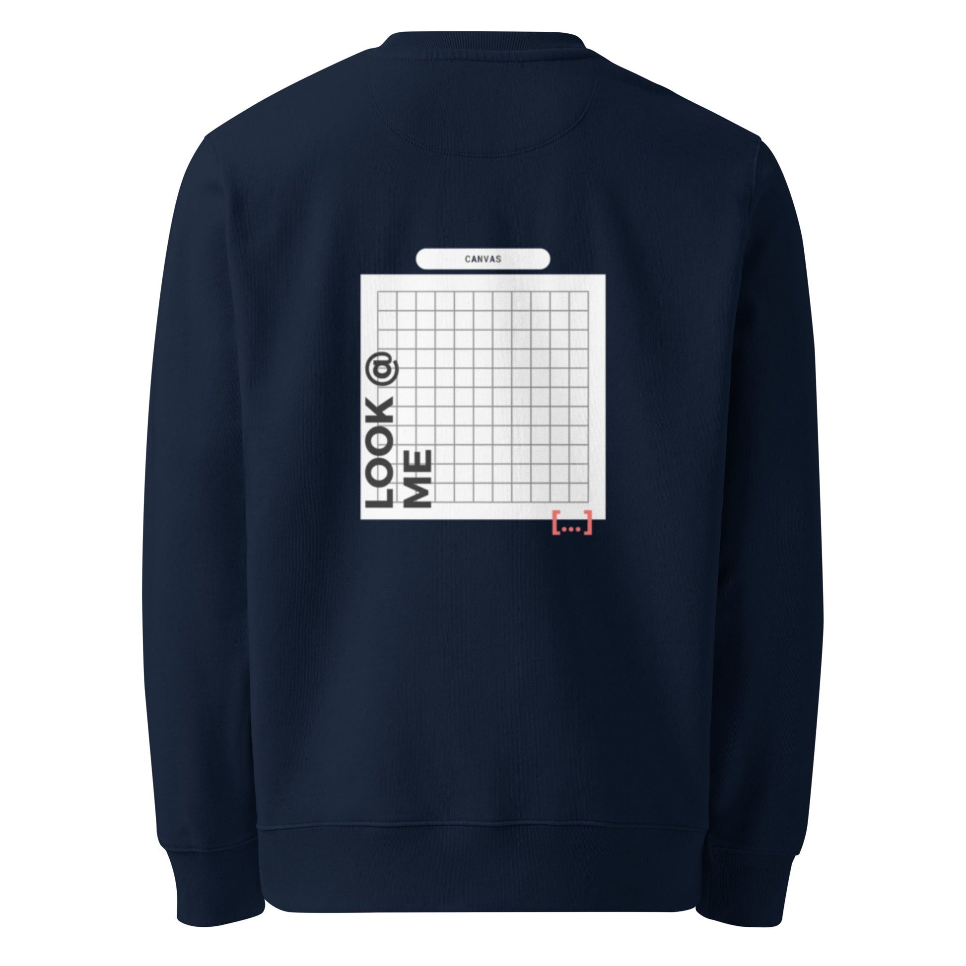 Premium - Navy Blue Longsleeve - White Canvas - TME - Thisisme Tme