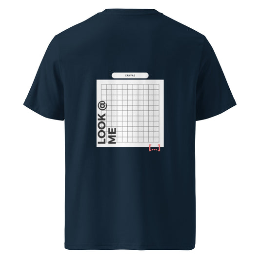 Premium - Navy Blue T-Shirt - White Canvas - TME - Thisisme Tme