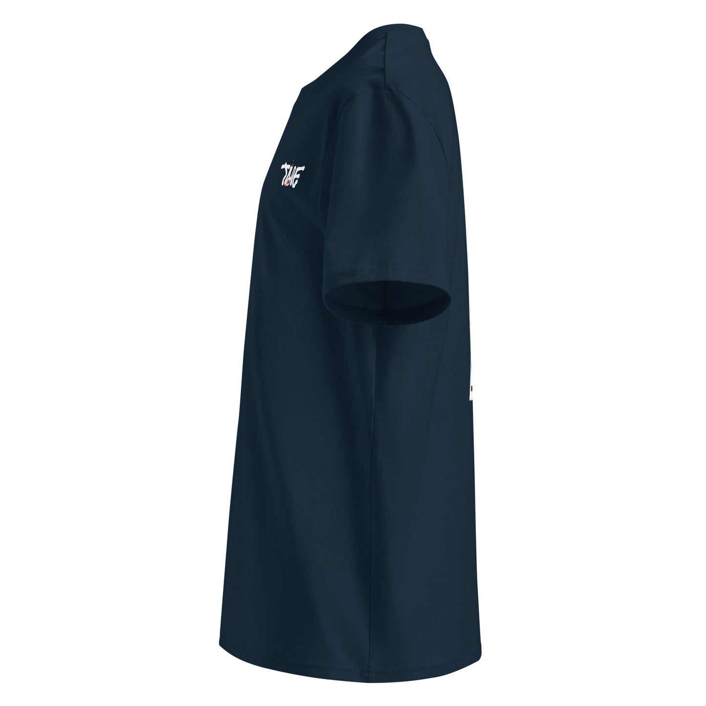 Premium - Navy Blue T-Shirt - White Canvas - TME - Thisisme Tme