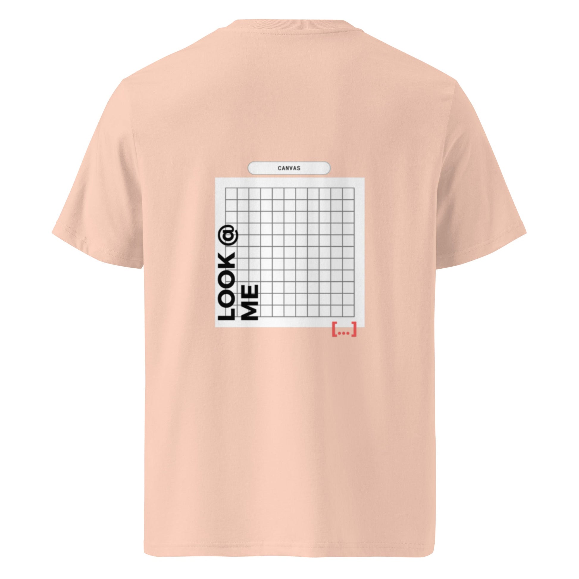 Premium - Peach Orange T-Shirt - White Canvas - TME - Thisisme Tme