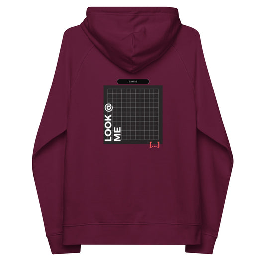 Small Black Canvas - Burgundy Red Hoodie - TME - Thisisme Tme