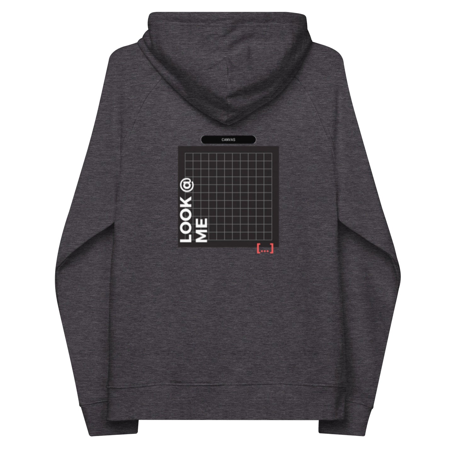 Small Black Canvas - Charcoal Grey Hoodie - TME - Thisisme Tme