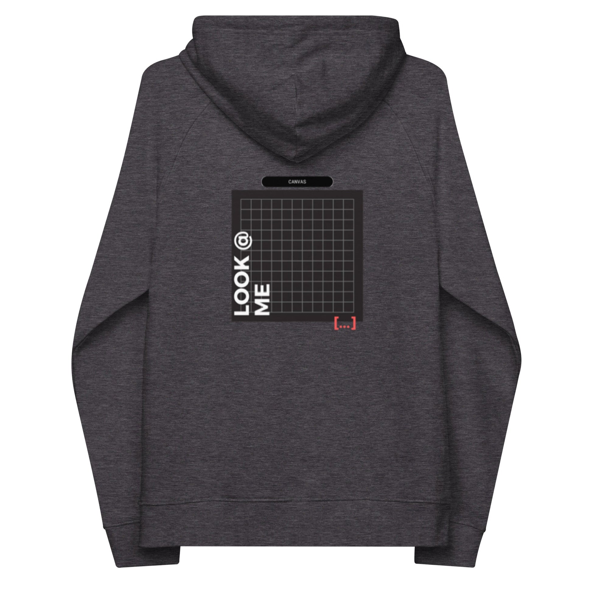 Small Black Canvas - Charcoal Grey Hoodie - TME - Thisisme Tme