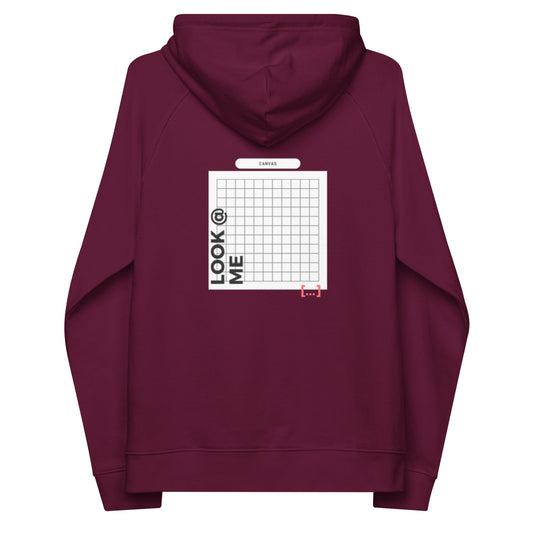 Small White Canvas - Burgundy Red Hoodie - TME - Thisisme Tme