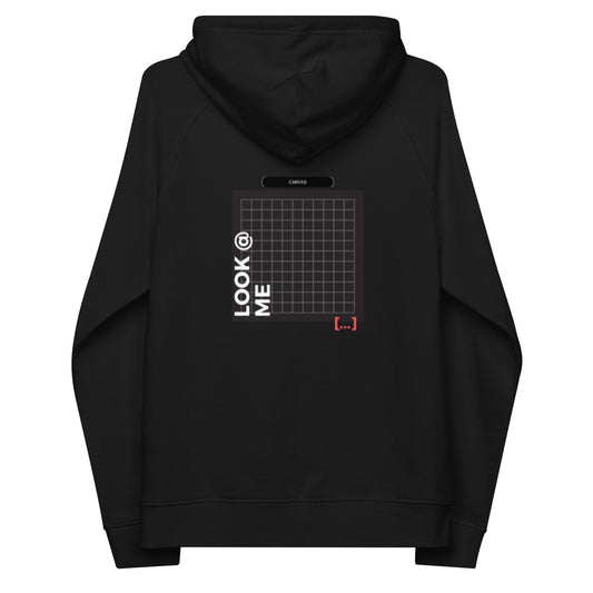 Small Black Canvas -- Night Black Hoodie