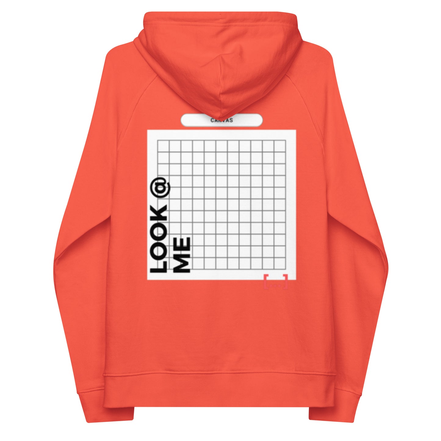 Big White Canvas -- Burnt Orange Hoodie