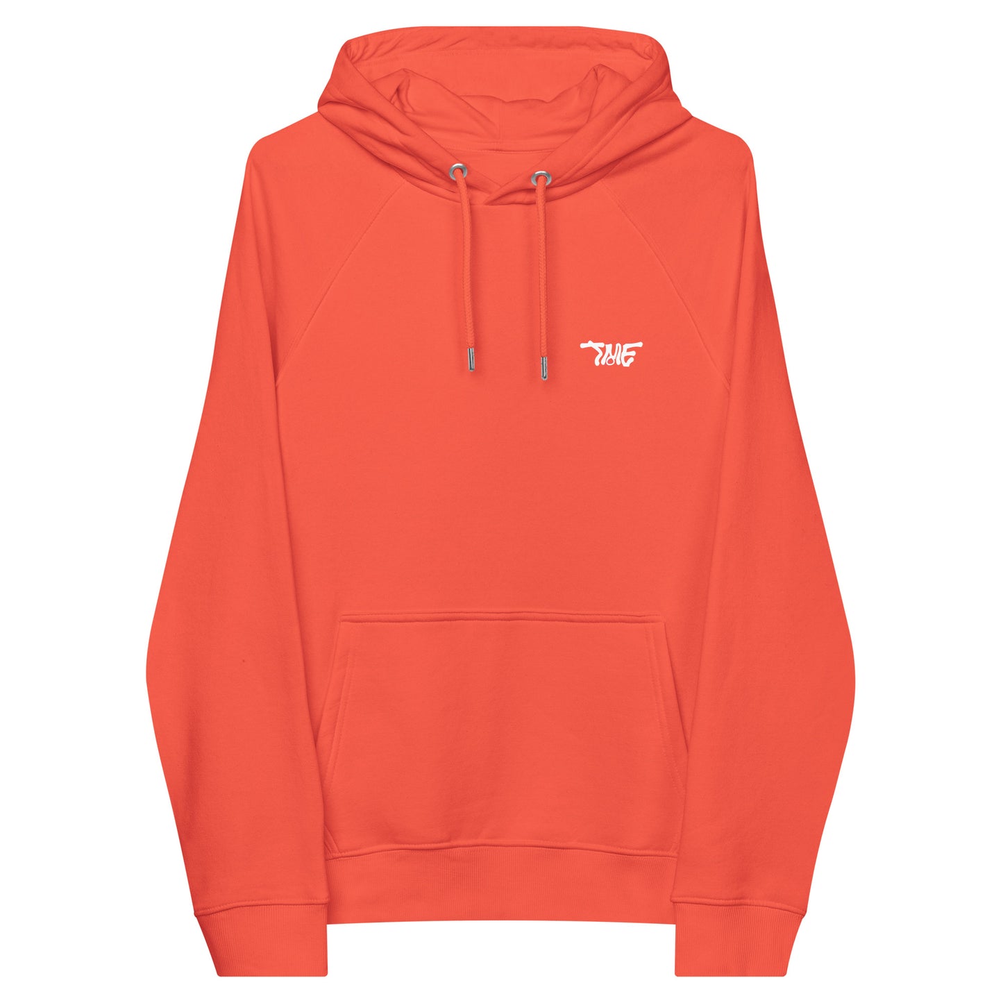 Small Black Canvas -- Burnt Orange Hoodie