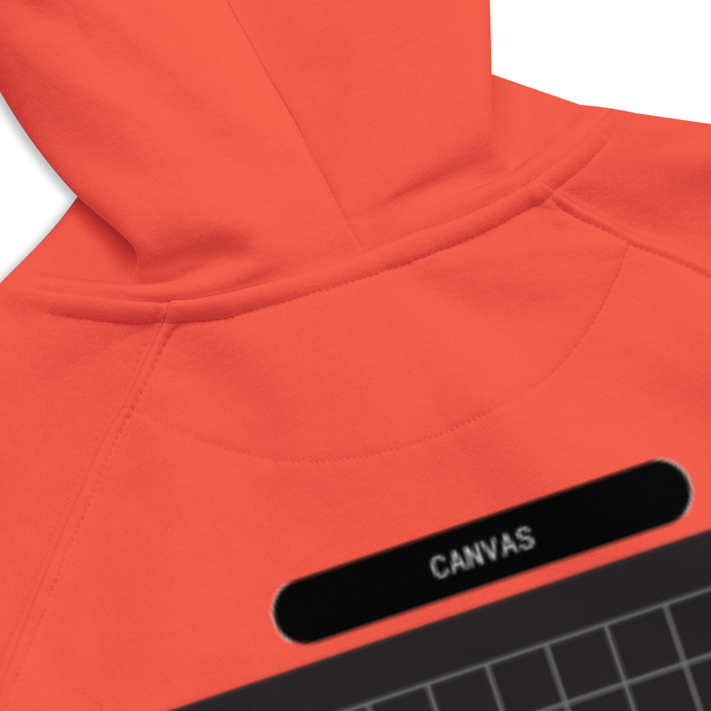 Big Black Canvas -- Burnt Orange Hoodie