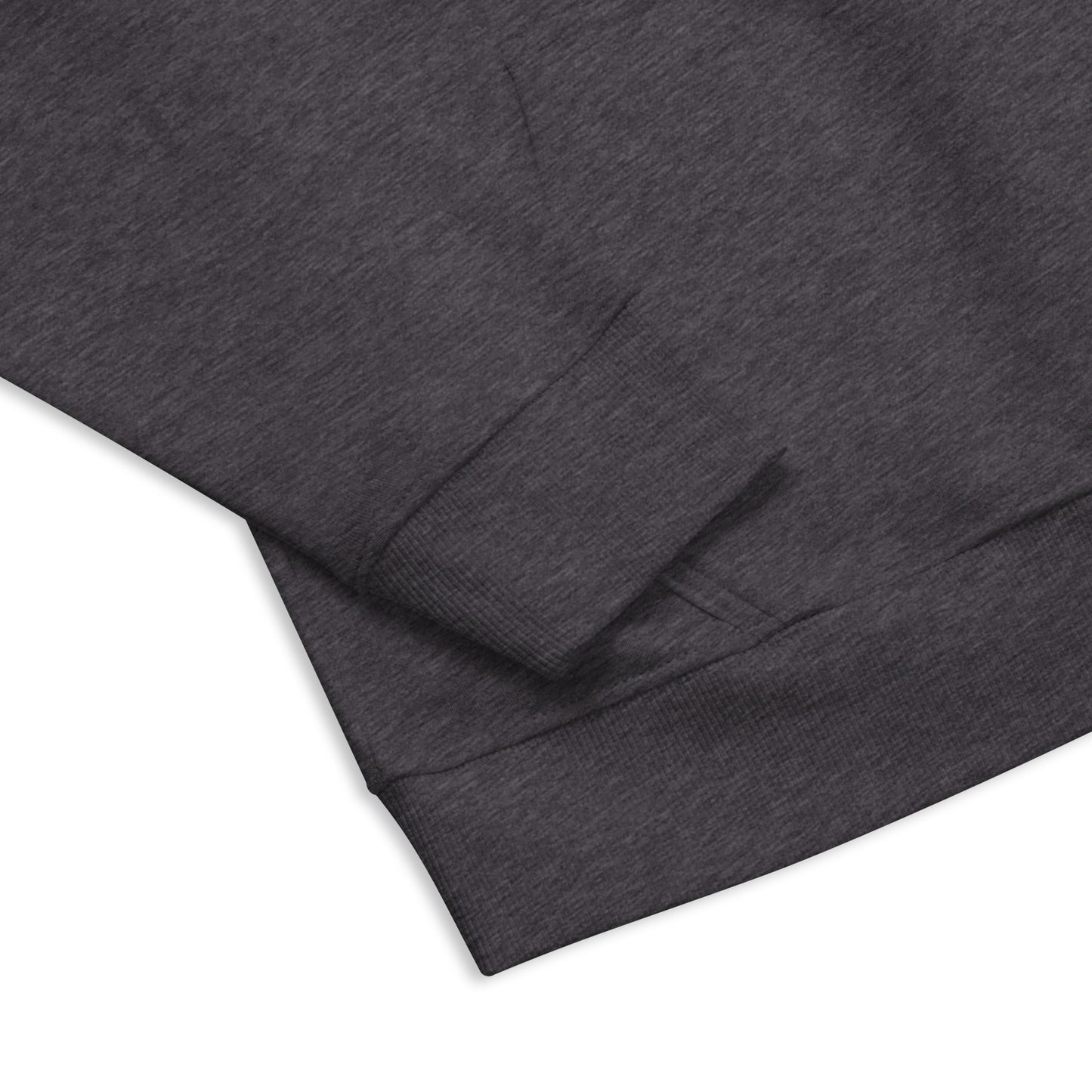 Big White Canvas -- Charcoal Grey Hoodie