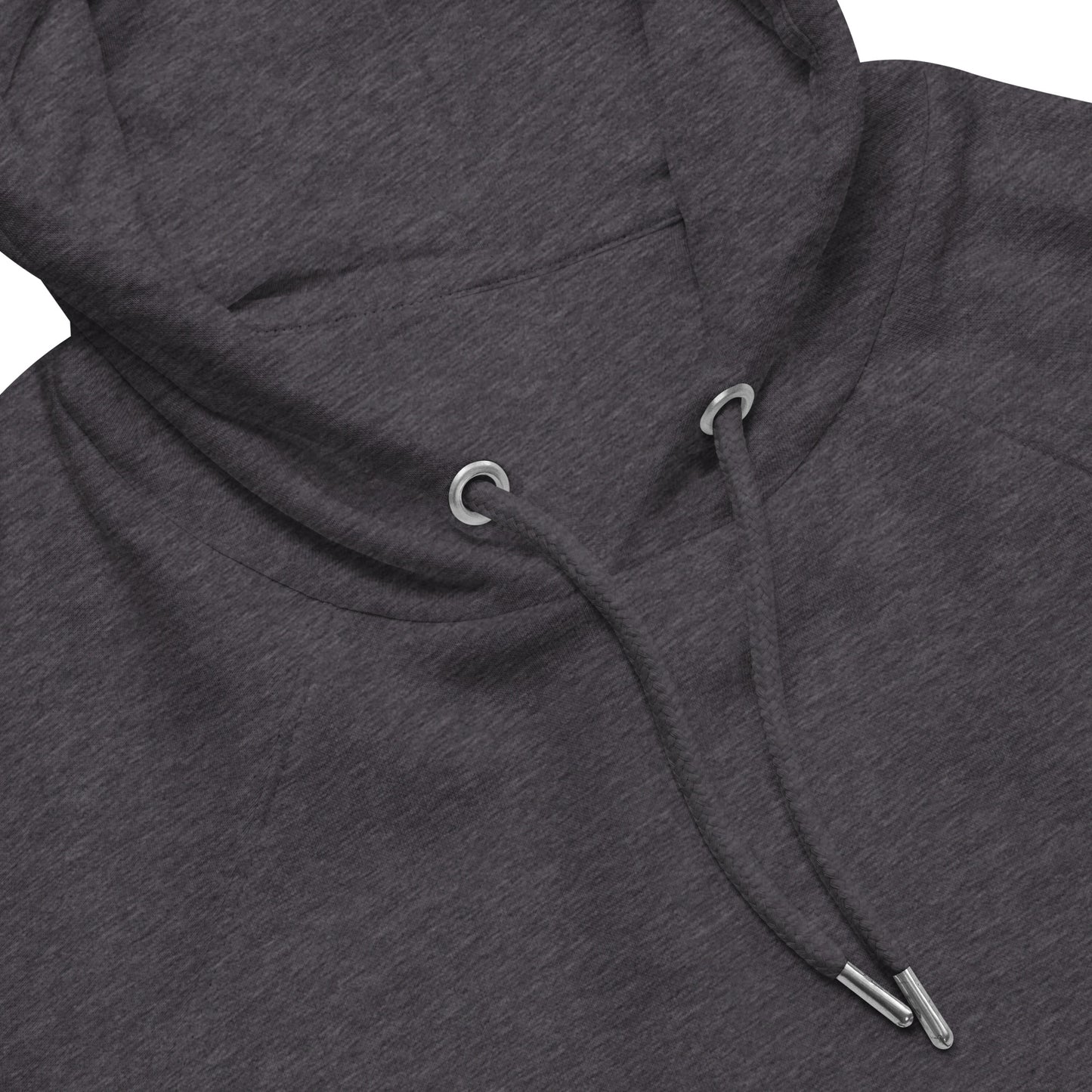 Big White Canvas -- Charcoal Grey Hoodie